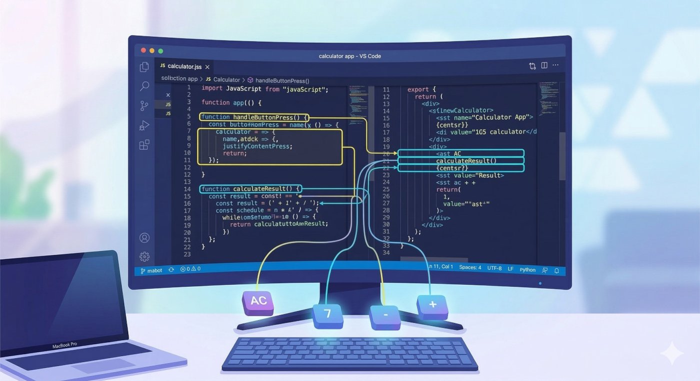 React programação de botões